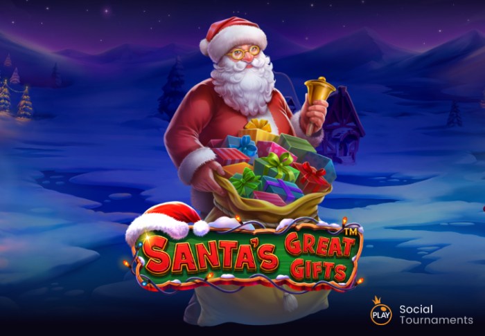 Meningkatkan peluang menang Santa's Great Gifts